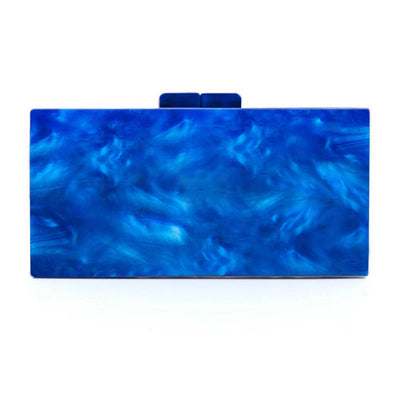 Custom Blue Clutch